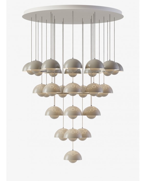 &Tradition Flowerpot VP1 Chandelier